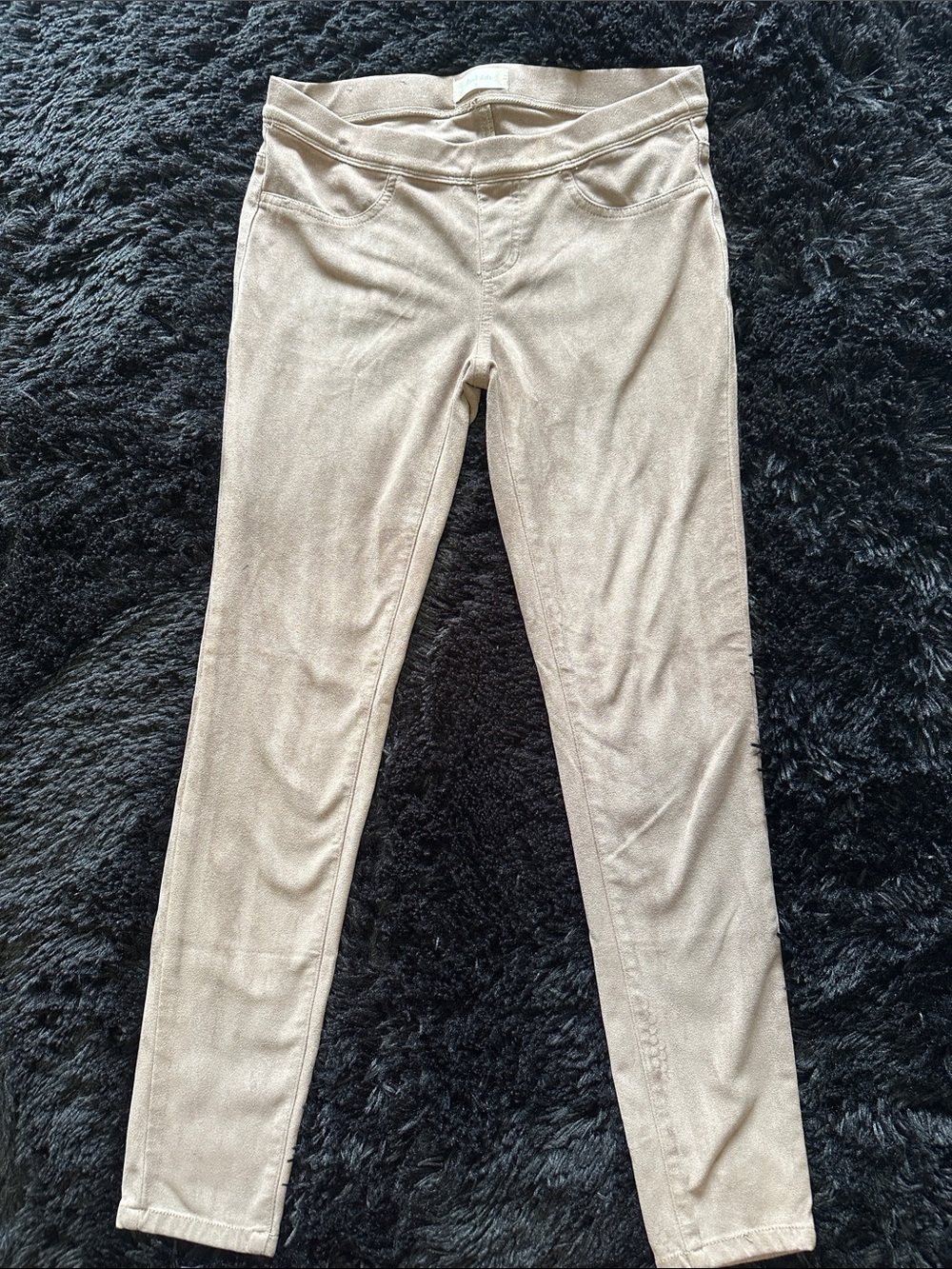 Altar'd State faux suede skinny pants leggings pull on small
